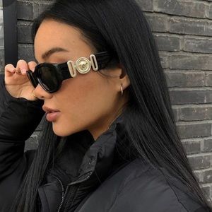 Versace Biggie Medusa Sunglasses VE4361 Black